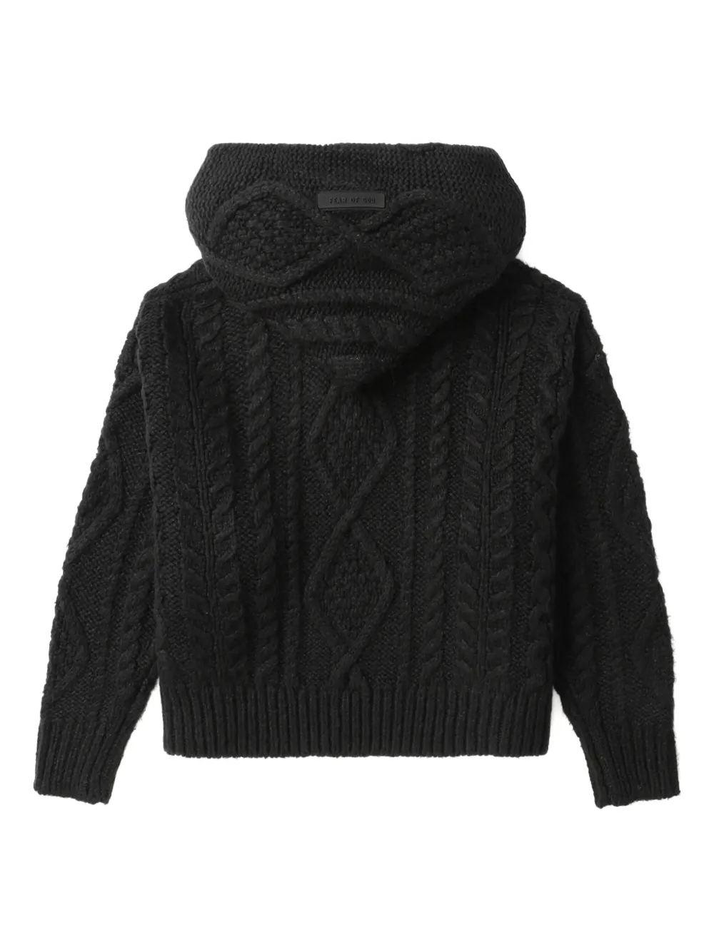FEAR OF GOD ESSENTIALS KIDS cable-knit hoodie | Boys Hoodies & Sweatshirts | Image 2