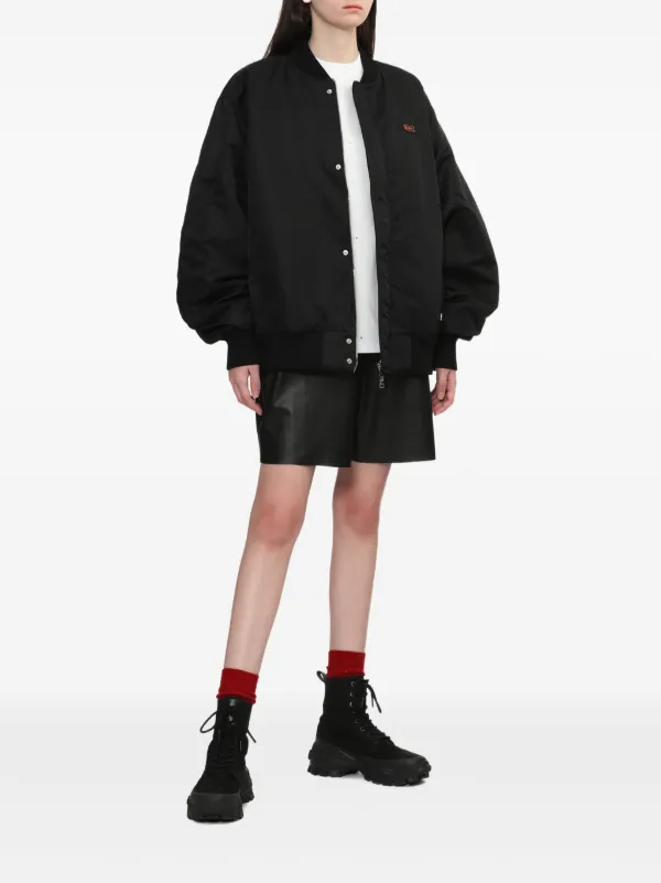 A BATHING APE® ボンバージャケット | ブラック | FARFETCH JP