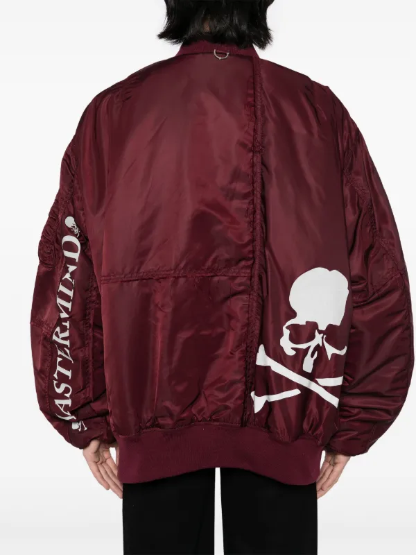 Mastermind World x Alpha Industries MA-1 ジャケット | レッド