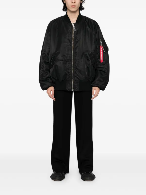 ジャケット・アウター Mastermind World x Alpha Industries MA-1 Mastermind World x Alpha Industries MA-1 Jacket | Black | FARFETCH SG
