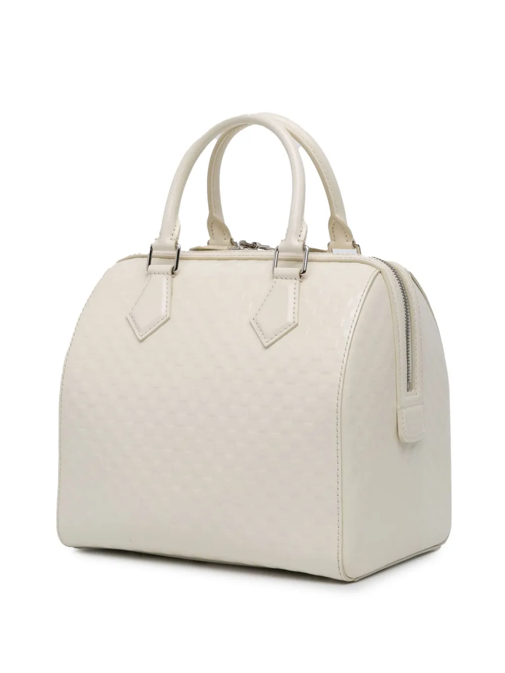 Louis Vuitton Pre-Owned 2012 Damier Facette Speedy Cube MM satchel | Pre-Owned | Image 2