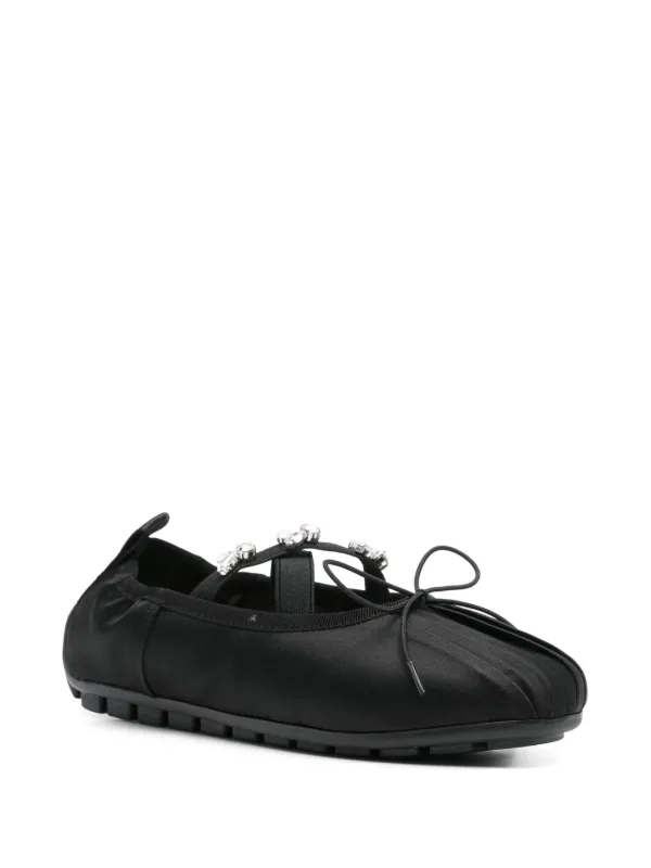 Simone Rocha Ballerina Grip バレエ フラットシューズ Simone Rocha Ballerina Grip フラットシューズ | ブラック