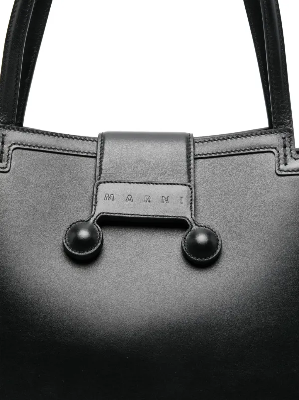 Marni Mini Riviera Tote Bag | Black | FARFETCH