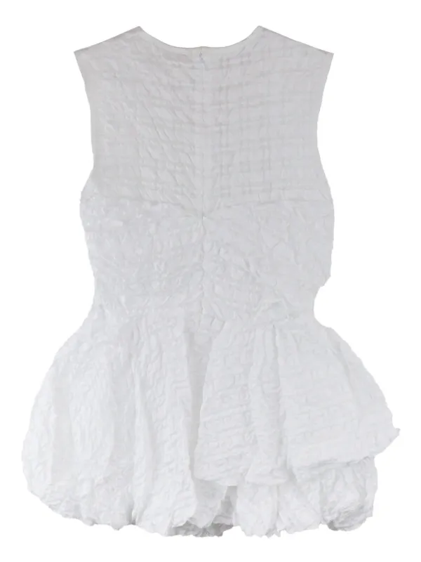 Cecilie Bahnsen ジャンナトップ Cecilie Bahnsen Gianna Top | White | FARFETCH