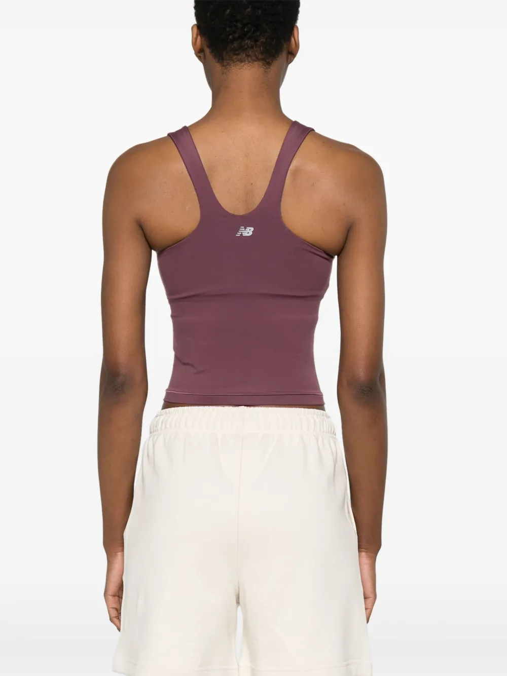 NEW BALANCE LOGO-PRINT PERFORMANCE TANK TOP