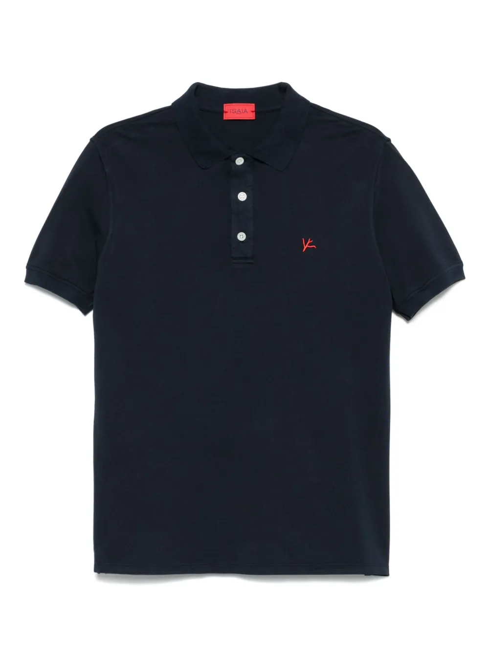 logo-embroidered polo shirt