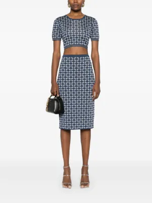 ワンピース GIVENCHY Women Mid Skirts BW20SP12HE BLUE Givenchy Skirts for Women | Online Sale up to 59% off | Lyst