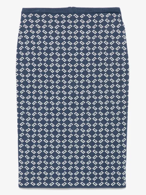 Givenchy Midirock aus Monogramm-Jacquard 72cm