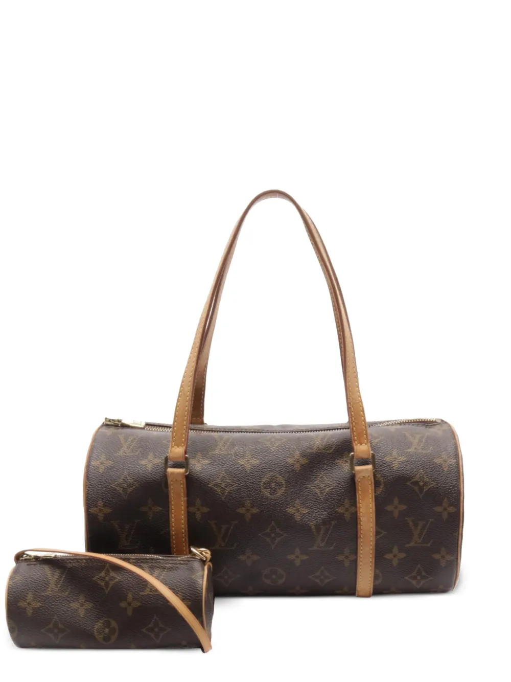 Louis Vuitton Pre-Owned 2003 パピヨン 30 ハンドバッグ - ブラウン Louis Vuitton Pre-Owned 2003 パピヨン 30 ハンドバッグ - ブラウン