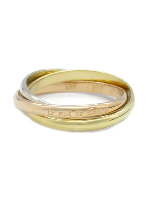 Cartier 2010s 18K gold Trinity ring