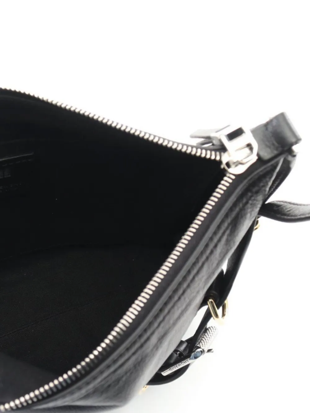 Pre-owned Givenchy 2020s Voyou Shoulder Bag In 黑色