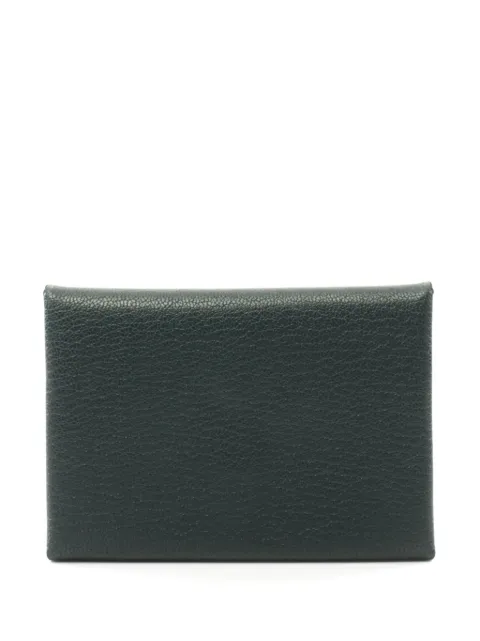 Hermès Pre-Owned 2024 Calvi Duo card holder
