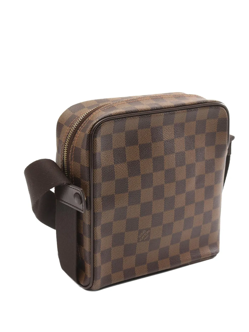 Pre-owned Louis Vuitton 2007 Olaf Pm Shoulder Bag In Brown