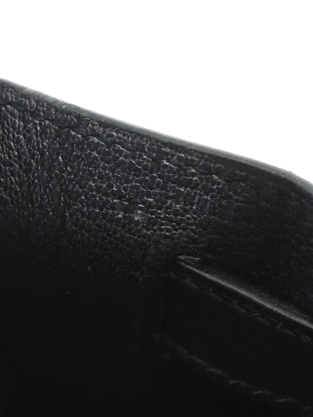 Pre-owned Hermes 2019 Kelly 28 Handbag In Black