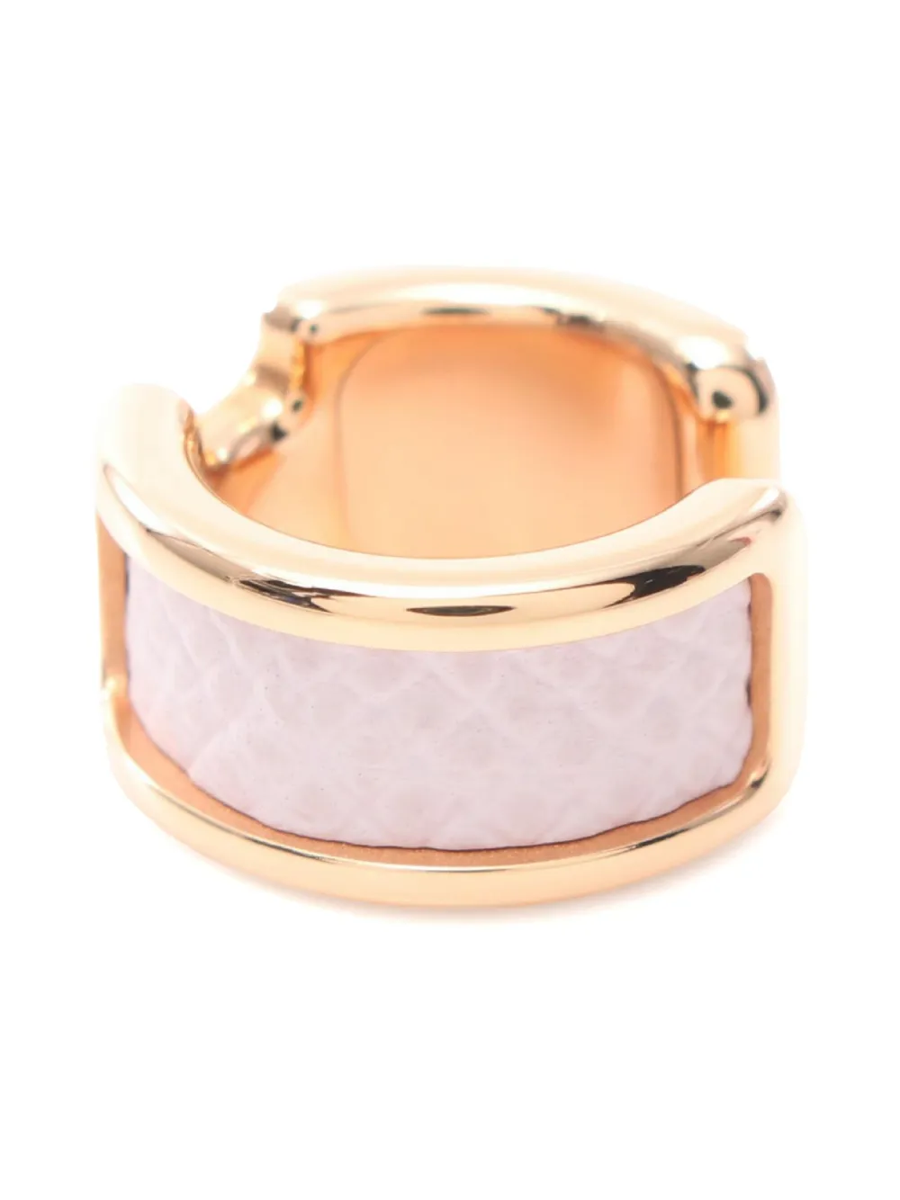 Pre-owned Hermes 2020s Olymp Pm Ear Cuff In Gold
