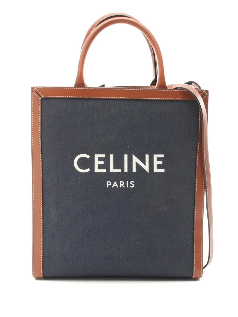 Céline Pre-Owned 2000s small Vertical Cabas two-way handbag | Blue | Image 1