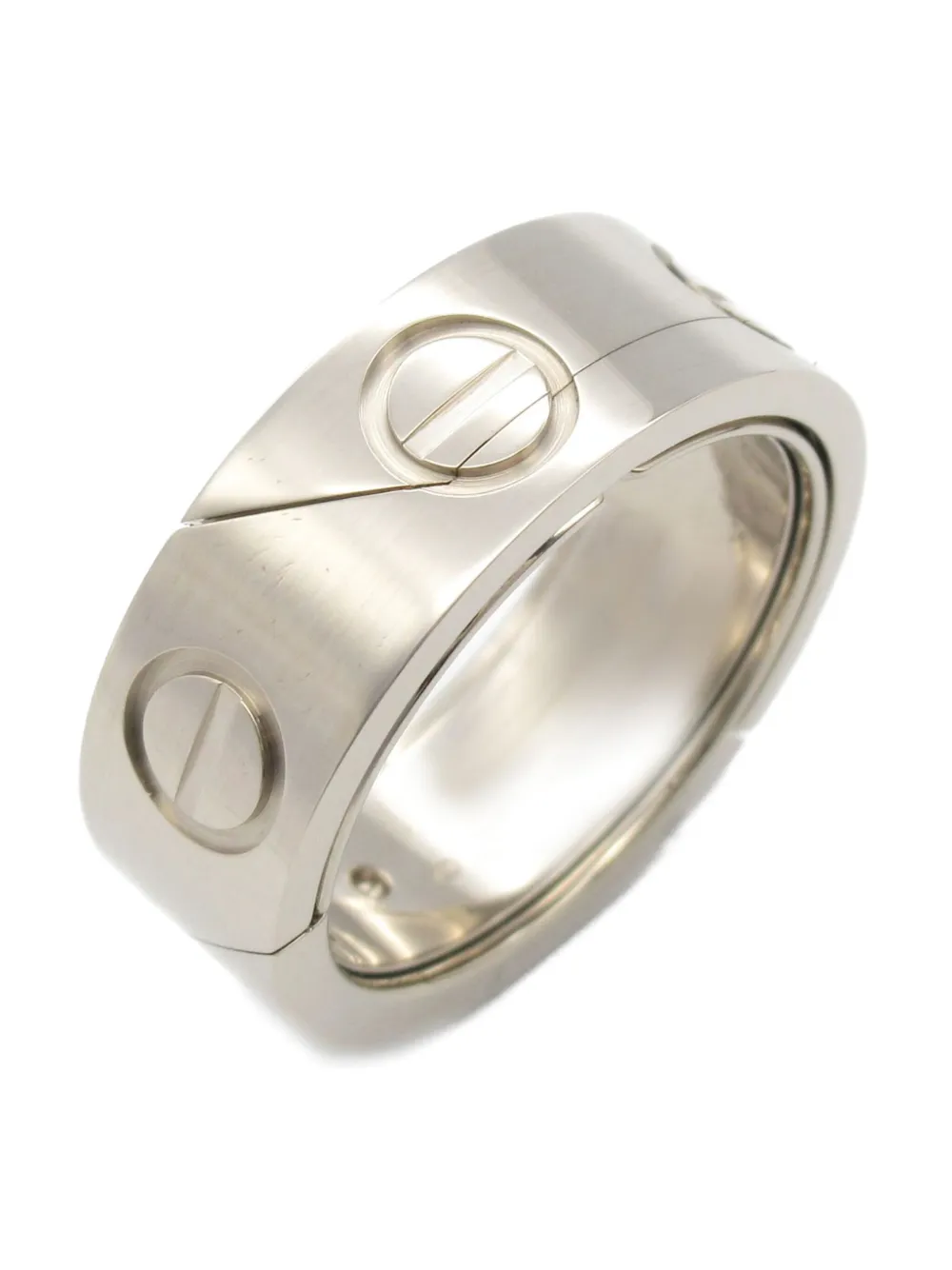 Cartier 2010s Astro Love リング 18Kホワイトゴールド - シルバートーン Cartier 2010s Astro Love リング 18Kホワイトゴールド - シルバートーン