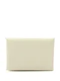Hermès Pre-Owned 2023 Calvi card holder - White