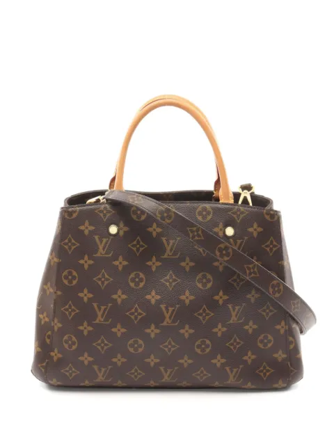 Louis Vuitton Pre-Owned 2015 Montaigne MM Tote Bag