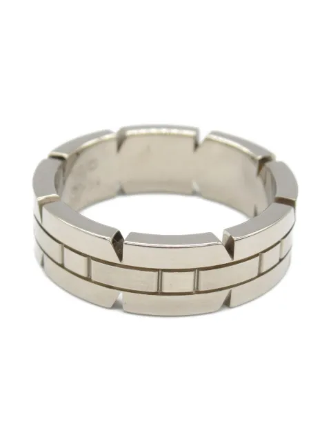 Cartier anillo Tank Française en oro blanco de 18kt 2010