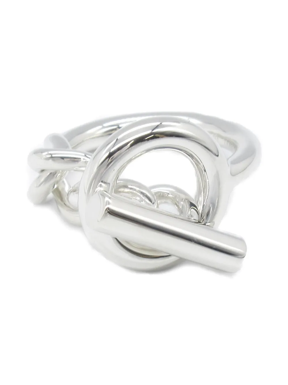 Hermès Pre-Owned anillo Croisette 2022 | Hombre | Image 2