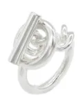 Hermès Pre-Owned 2022 Croisette ring - Silver