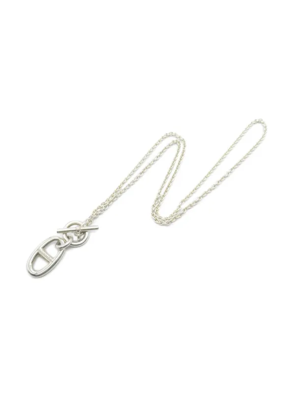 【HERMES】2010s Chaine D'Ancre Amulet ネックレス Hermès Pre-Owned 2010s Chaine D'Ancre Amulet ネックレス