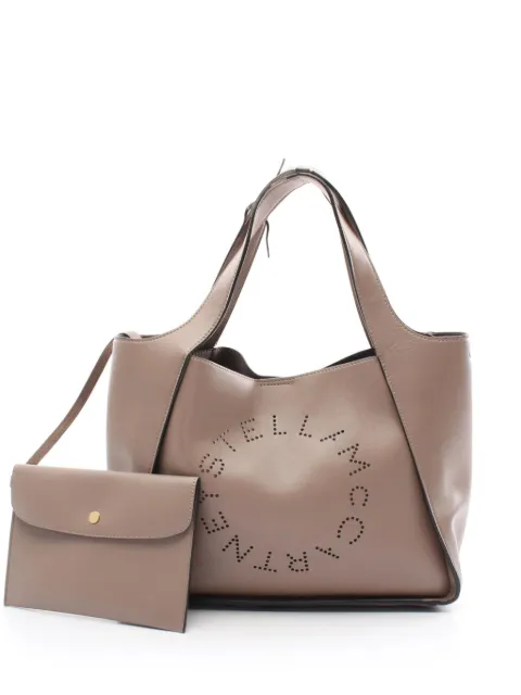 Stella McCartney Pre-Owned 2000s perforated-logo tote bag