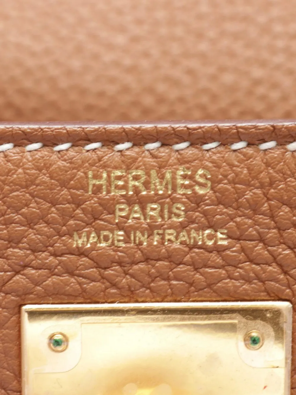 Pre-owned Hermes 2021 Kelly 28 Handbag In Brown