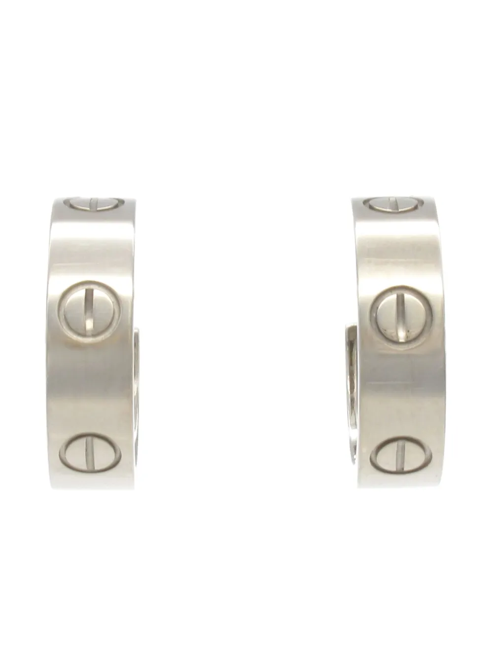 Cartier 2010s プレオウンド Love Pierce ピアス 18Kホワイトゴールド - シルバートーン Cartier 2010s プレオウンド Love Pierce ピアス 18Kホワイトゴールド - シルバートーン