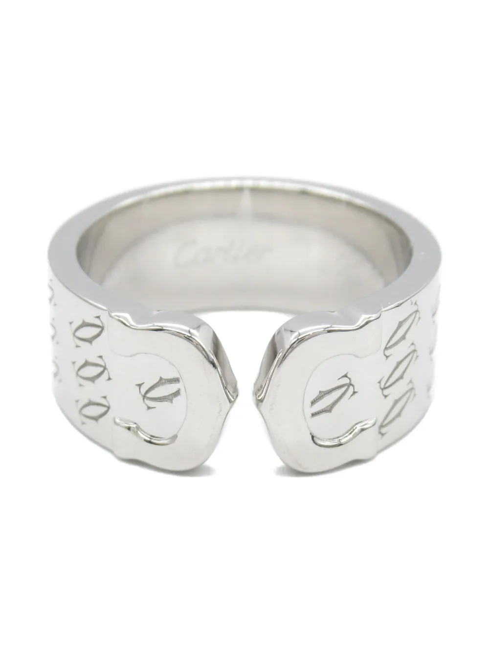 Cartier 2010s pre-owned 18kt white gold Christmas Limited Edition ring | Pre-Owned | Image 2