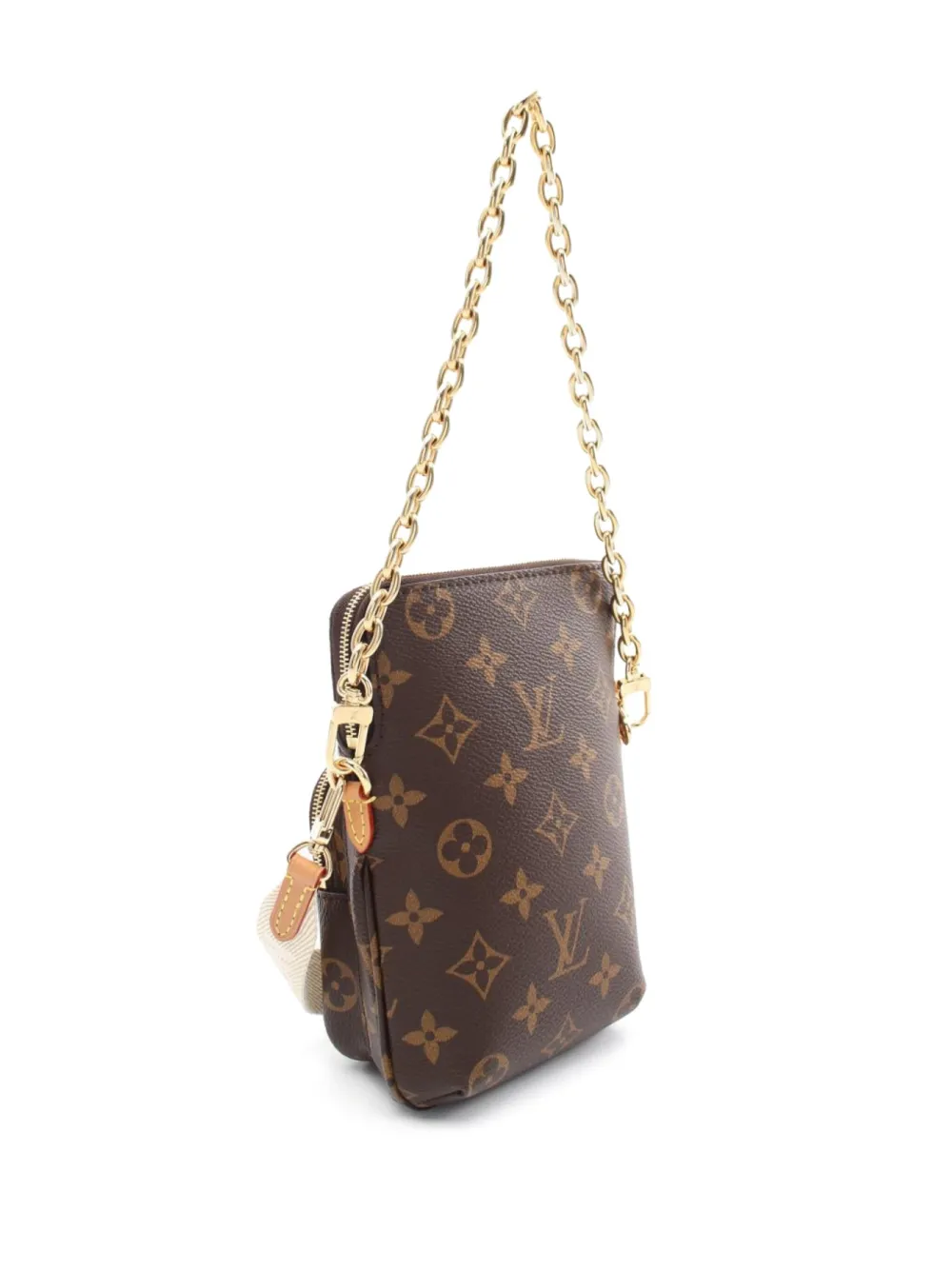 LOUIS VUITTON Pre-owned 2021 Utility Shoulder Bag In Brown