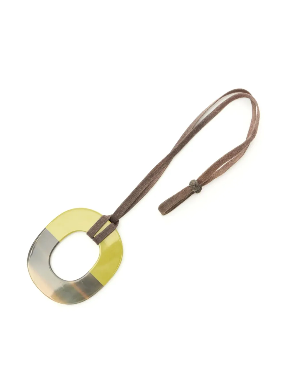 Hermès Pre-Owned 2010s Isthme necklace | Brown | Image 1