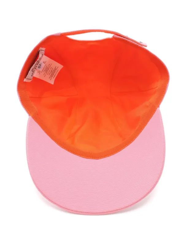 Hermès Pre-Owned 2010s Davis Sunshine Cap | Pink | FARFETCH BE display picture 1