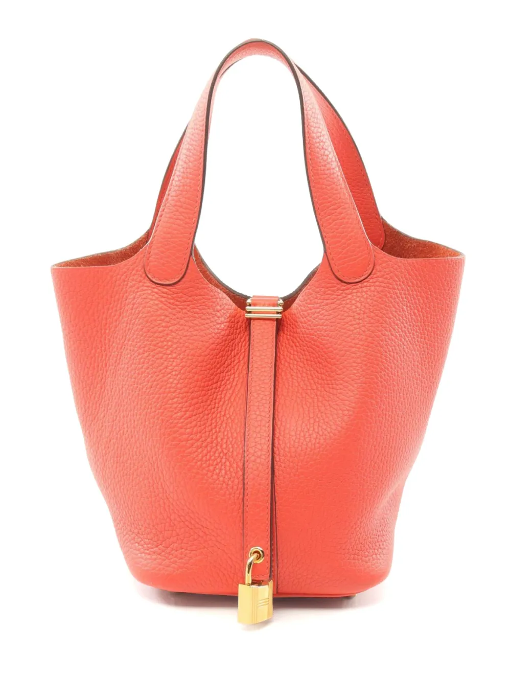 Hermès Pre-Owned bolsa bucket Picotin Lock PM 2019 | naranja | Image 1