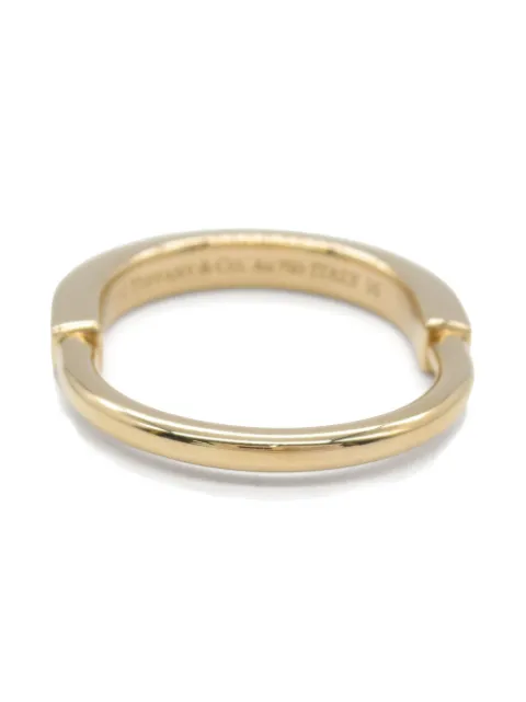 Tiffany & Co. Pre-Owned anillo Lock en oro rosa de 18kt 2010