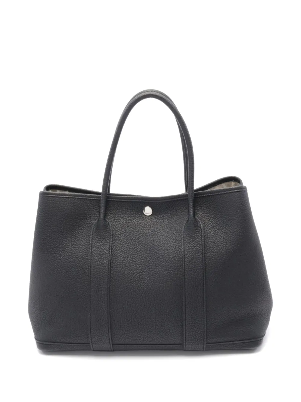 Hermès Pre-Owned 2016 ガーデンパーティー PM ハンドバッグ - ブラック Hermès Pre-Owned 2016 ガーデンパーティー PM ハンドバッグ - ブラック
