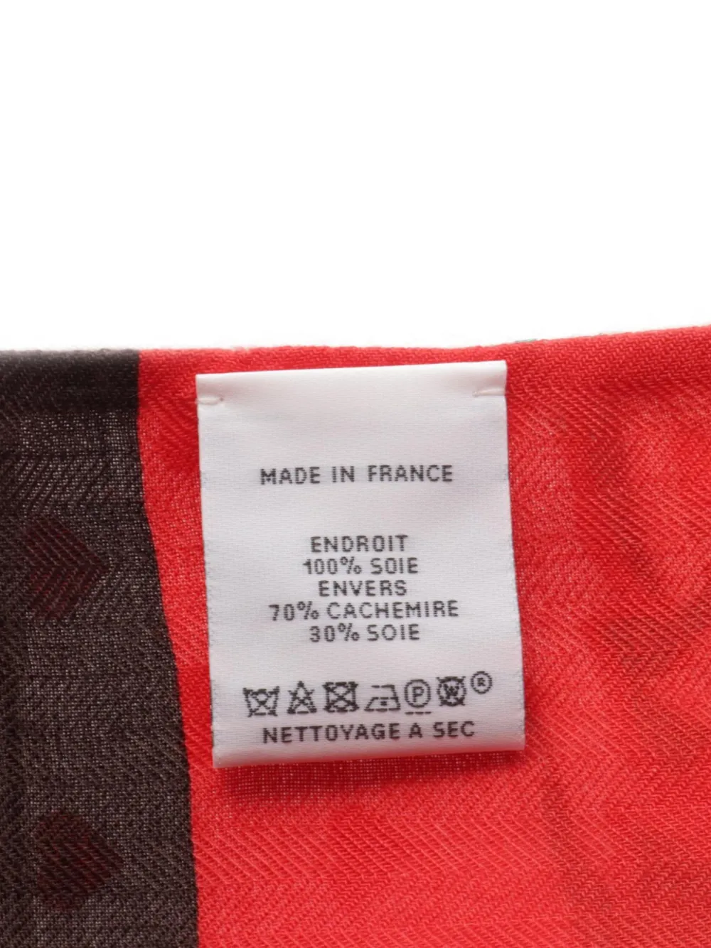 Pre-owned Hermes 2010s Half Jumping Scarf In White