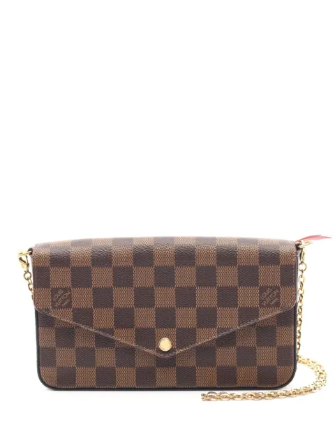 Louis Vuitton Pre-Owned 2019 Damier Ebene Pochette Felicie crossbody bag