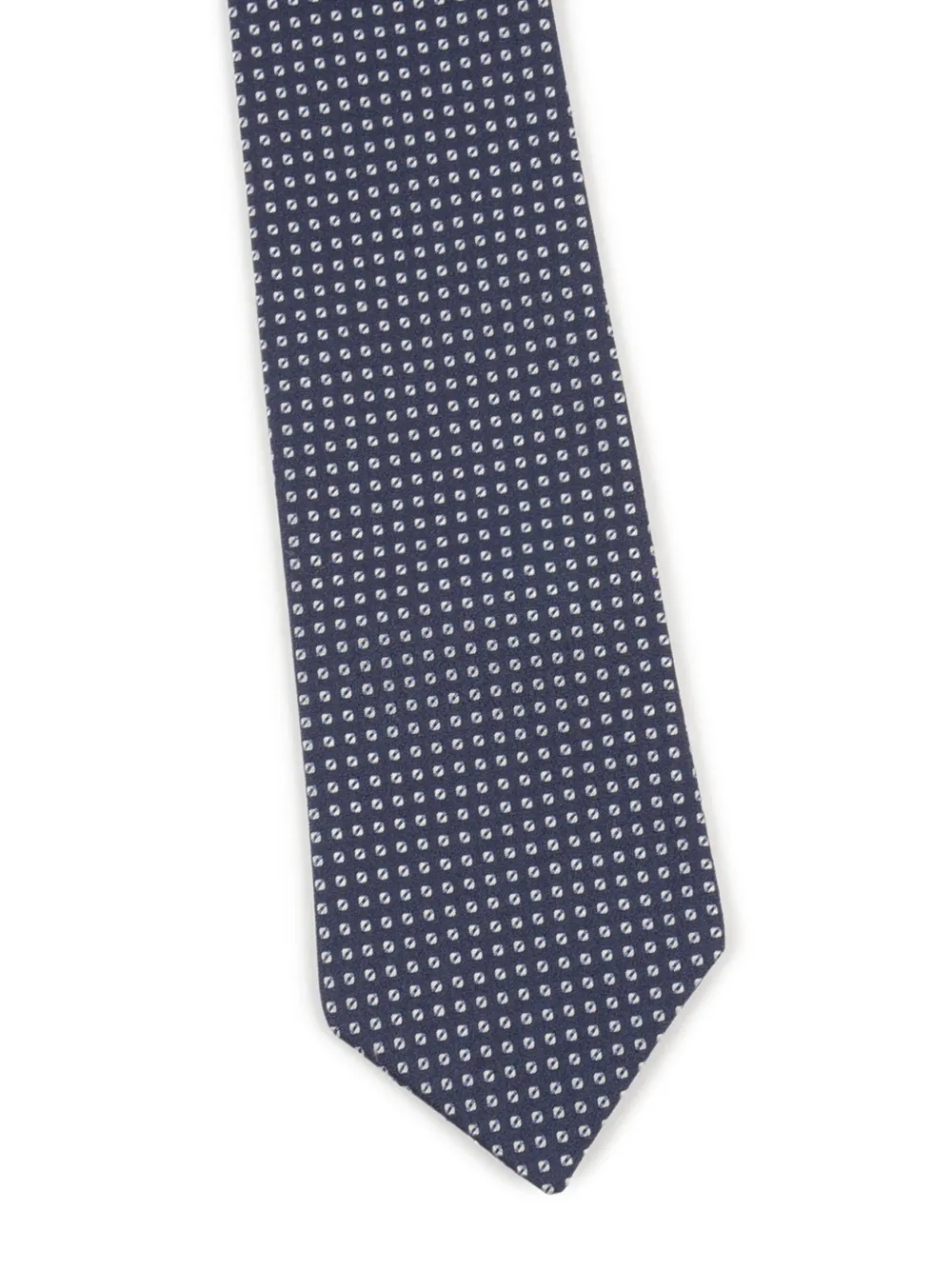 Canali Zijden stropdas Blauw