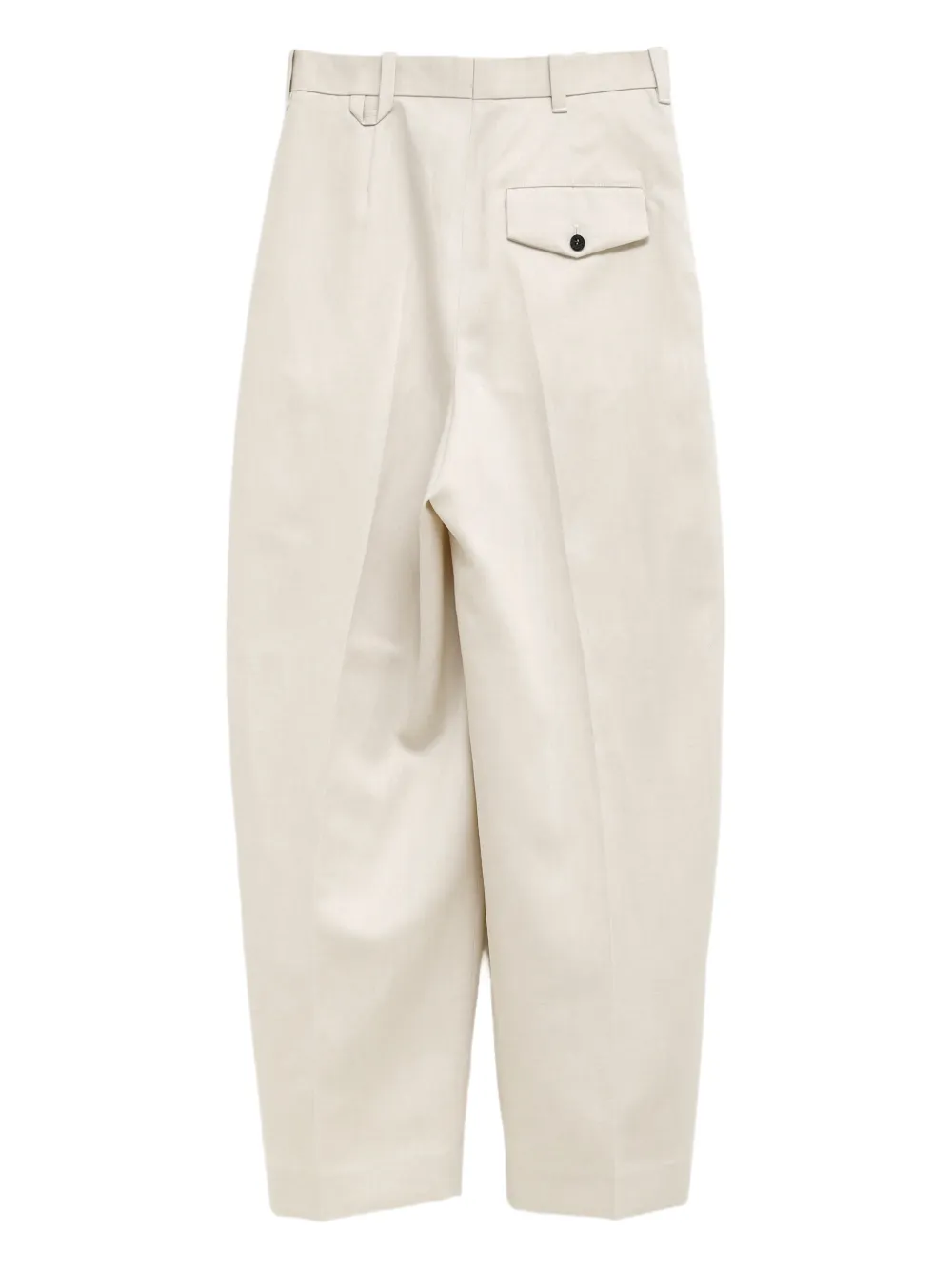 Jacquemus Hose Fernando Aus Wolle Und Leinen In Neutrals