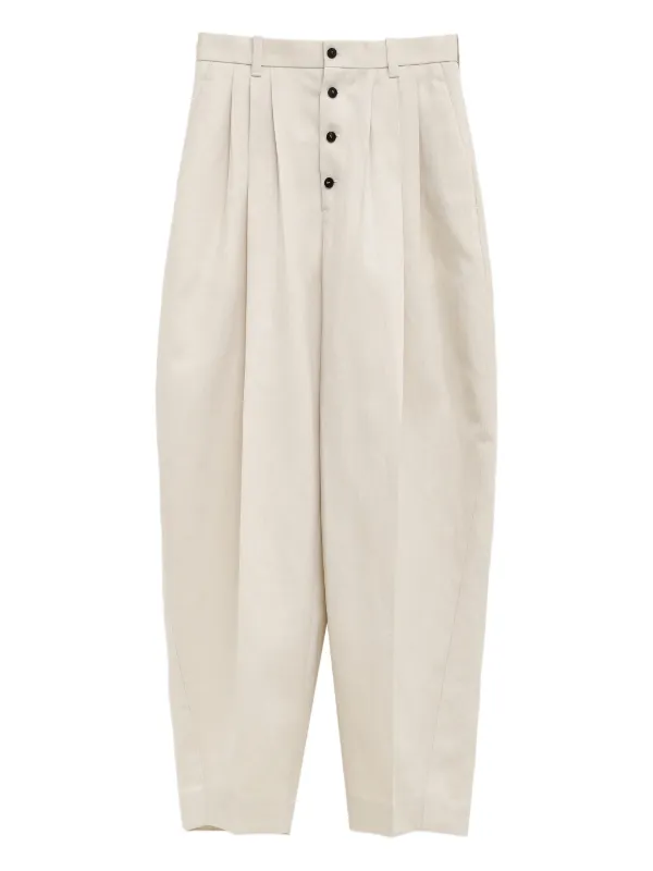 JACQUEMUS ベージュ 'The Fernando' スラックス jacquemus_medium_ssense_251553