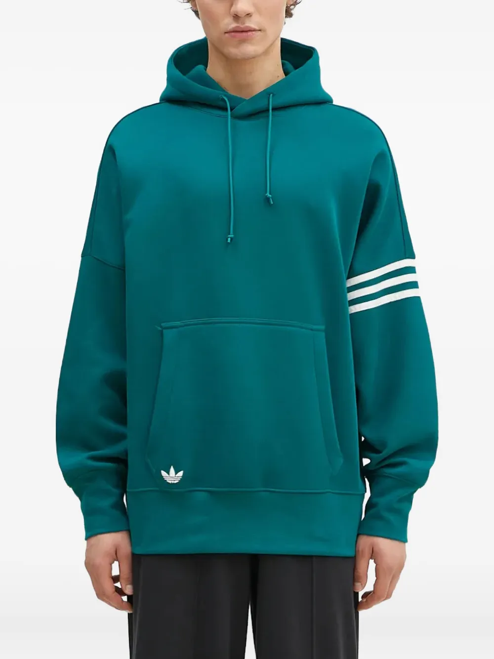 Adidas Hoodie met drie strepen Groen