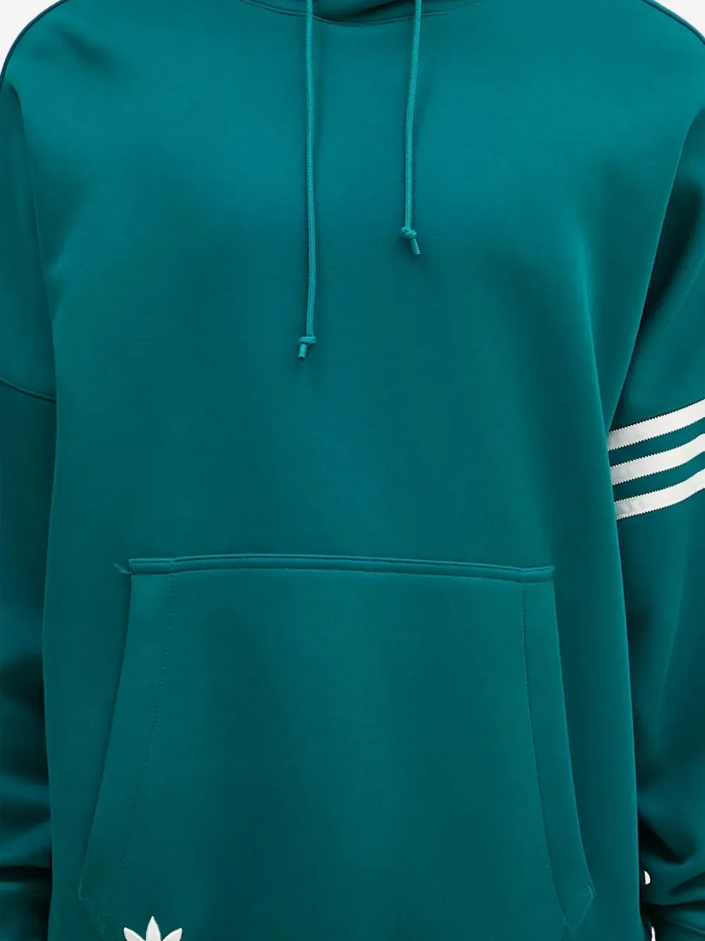 adidas Hoodie met drie strepen Groen