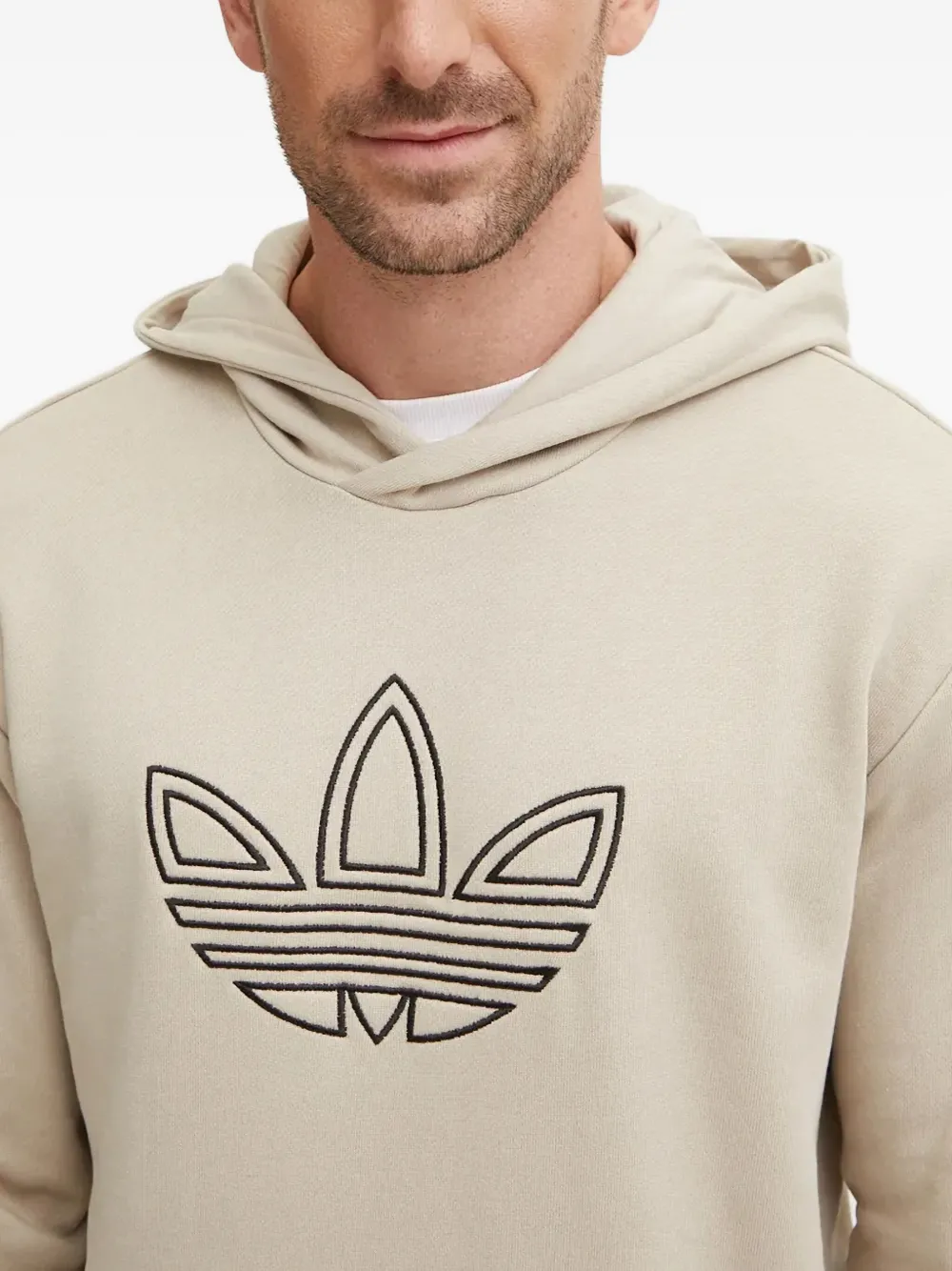 adidas Outline hoodie Beige