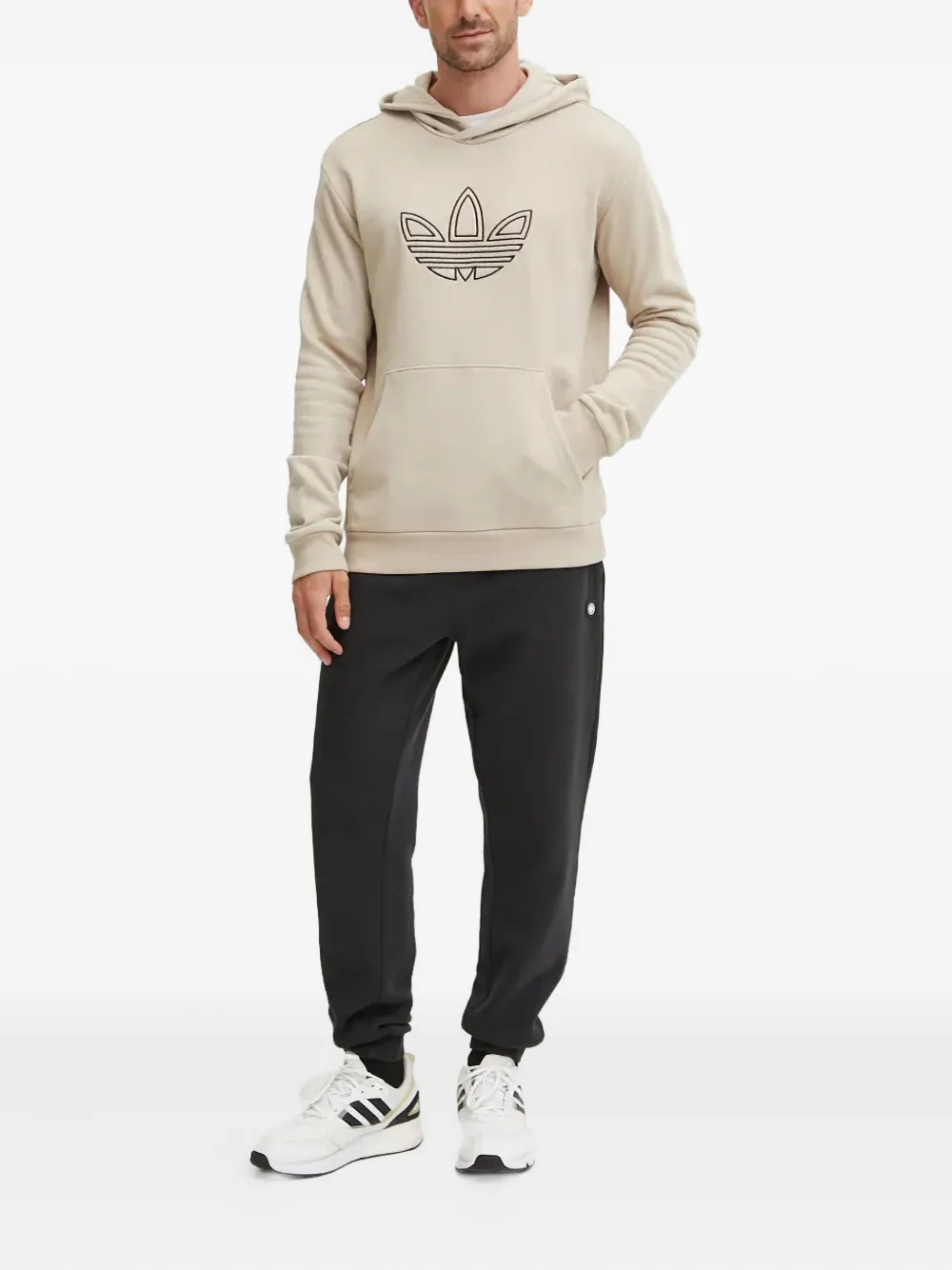 adidas Outline hoodie Beige