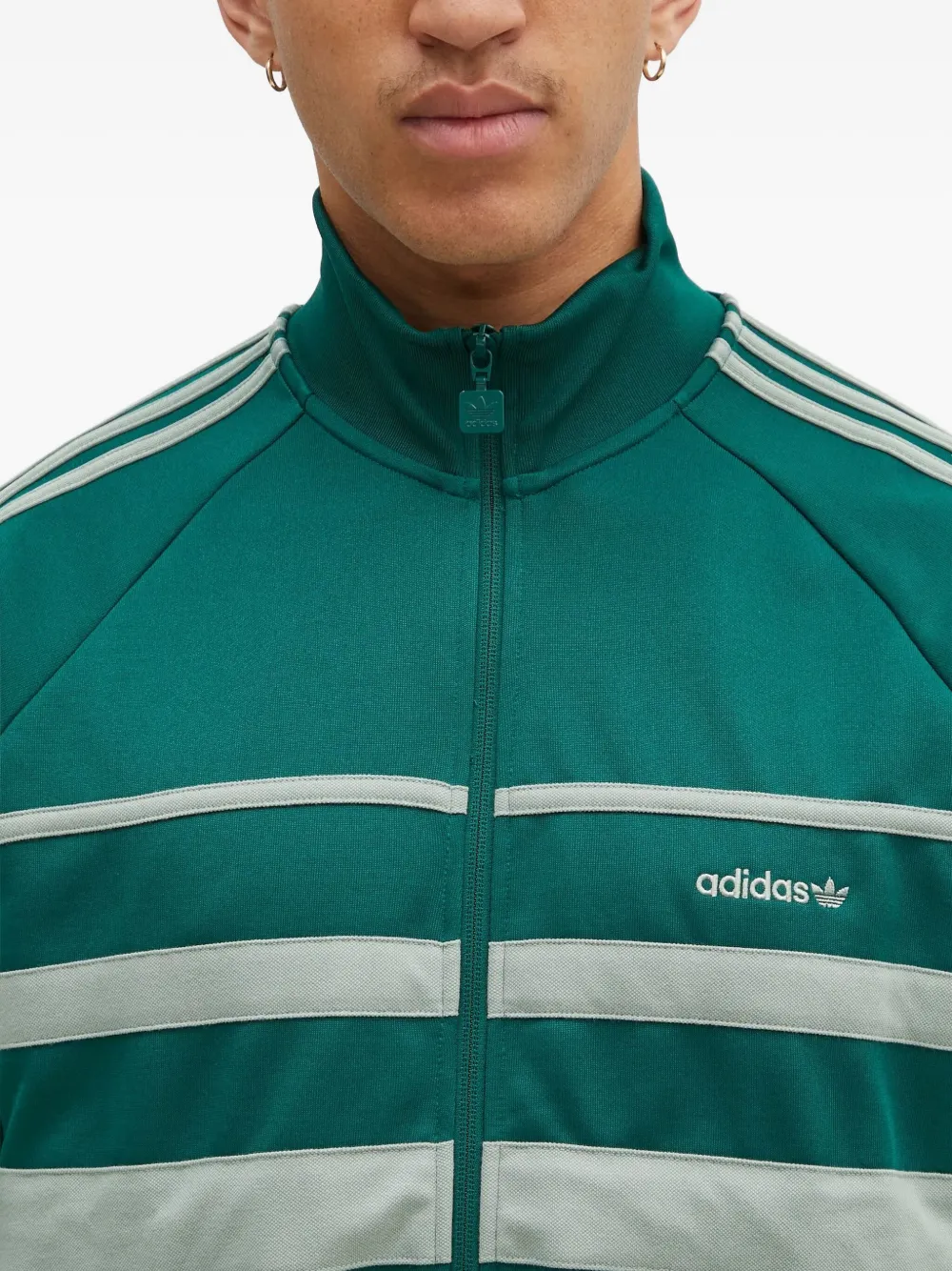 adidas Jack met geborduurd logo Groen