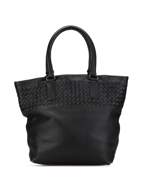 Bottega Veneta Pre-Owned 2008 Leather Intrecciato tote bag