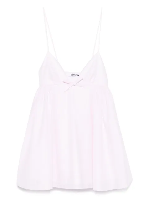 Vivetta bow-detailed mini dress