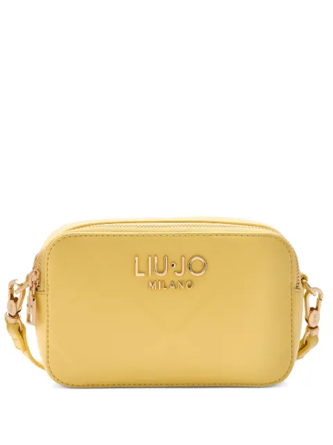 LIU JO bolsa crossbody con motivo de rombos
